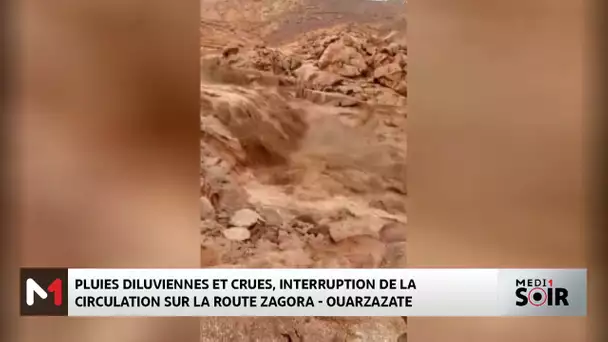 Interruption de la circulation sur la route Zagora - Ouarzazate