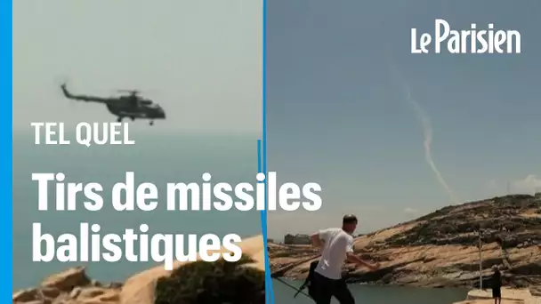 L'armée chinoise tire des projectiles vers le détroit de Taïwan