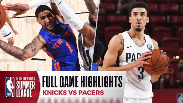 KNICKS at PACERS | NBA SUMMER LEAGUE |  FULL GAME HIGHLIGHTS