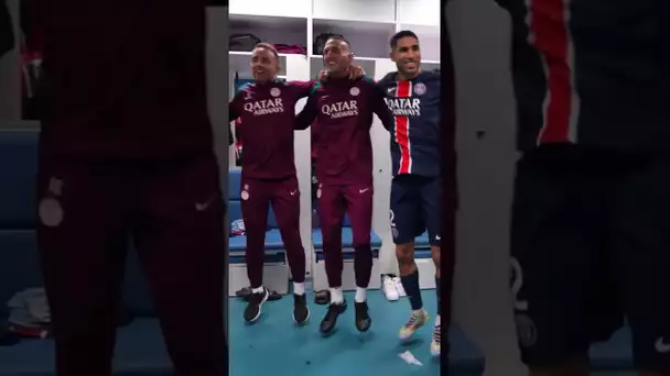 🍾 "On est chez nous" ! 😅 Les joueurs du PSG chambrent l'OM dans les vestiaires du Vélodrome !