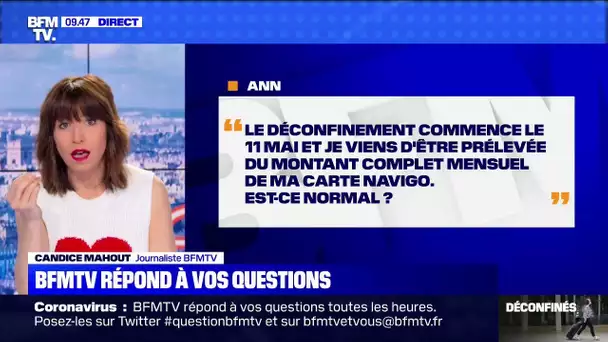 J'ai été prélevée du montant complet mensuel de mon pass Navigo, est-ce normal? BFMTV vous répond