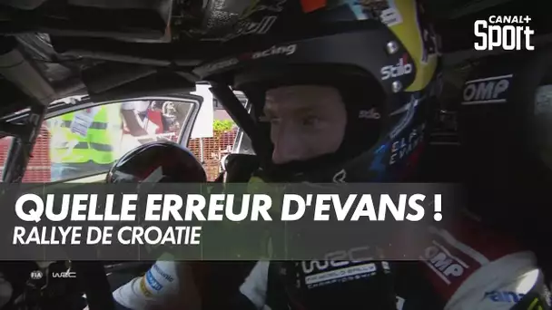 Un enchaînement qui coûte la victoire à Evans