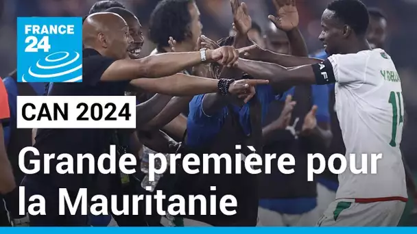 CAN 2024 : Grande première pour la Mauritanie, qualifiée en huitièmes • FRANCE 24