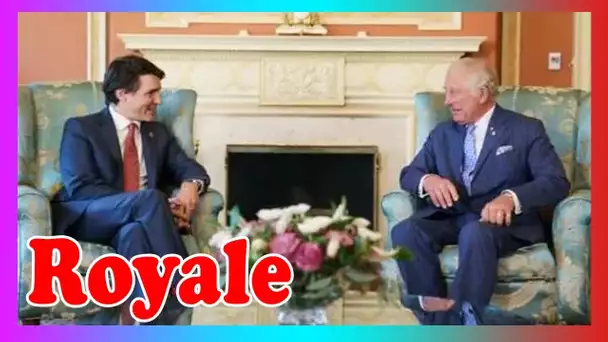 Justin Trudeau rend hommage au prince Charles alors qu'il se renc0ntre lors d'un voyage au Canada