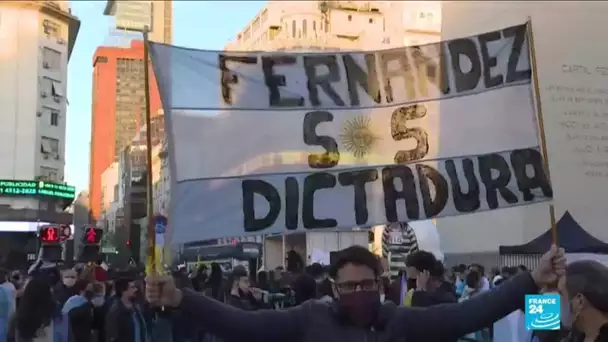 Covid-19 en Argentine : manifestations contre les nouvelles restrictions