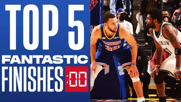 Steph & Kyrie Like Old Times 👀 | Top 5 WILD ENDINGS NBA Week 15