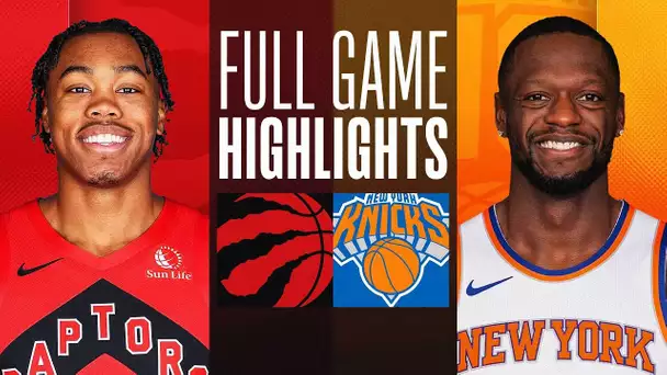 RAPTORS at KNICKS | FULL GAME HIGHLIGHTS | December 11, 2023