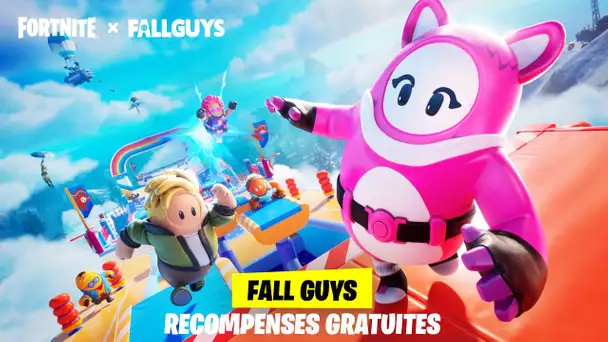 FORTNITE x FALL GUYS DEBARQUE AVEC DES RECOMPENSES GRATUITES !