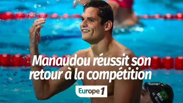 Natation : Florent Manaudou réussit (déjà) son retour à la compétition