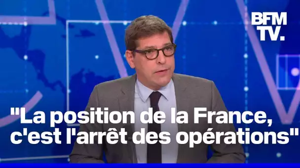 Conflits au Proche-Orient: l'interview intégrale du porte-parole du Quai d'Orsay