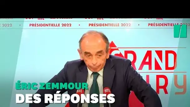 Zemmour candidat pour 2022: ces 3 sujets qu'il va devoir clarifier