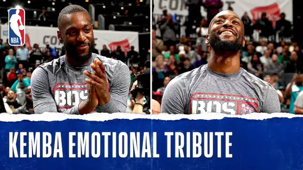 Kemba Walker Welcomed Back With Tribute Video!