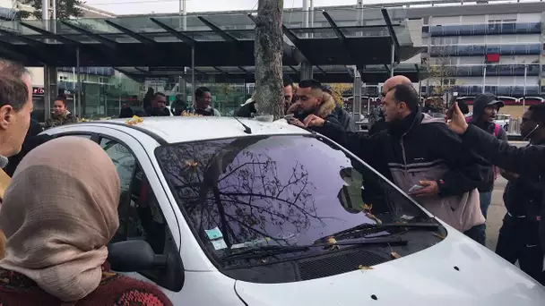 Nantes : "Mémé Rodéo" dernière animation de Royal de Luxe à Bellevue.