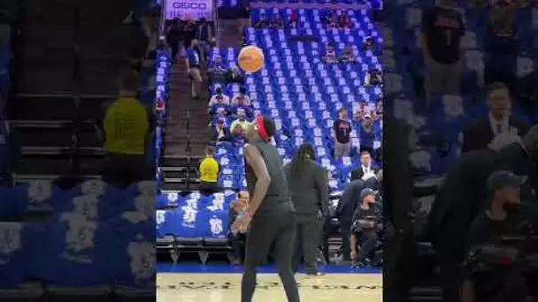 Pascal Siakam’s Pregame Routine ⚽ | #shorts