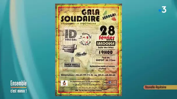 Gala Solidaire Sénégal à Landouge (87) - Ensemble C'est Mieux - 13/02/2020