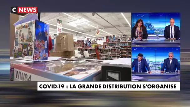 Covid-19 : la grande distribution s'organise