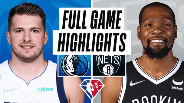 MAVERICKS at NETS | FULL GAME HIGHLIGHTS | March 16, 2022