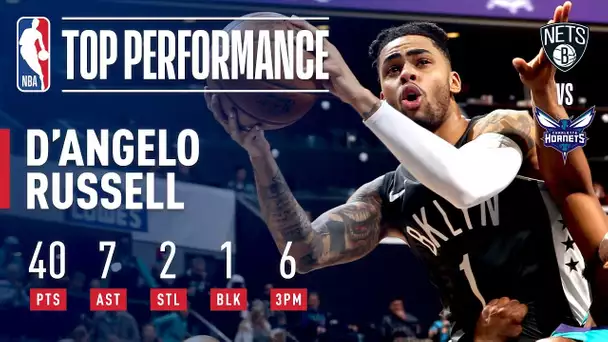 D'Angelo Russell Goes For 40 On His 23rd Birthday! | February 23, 2019