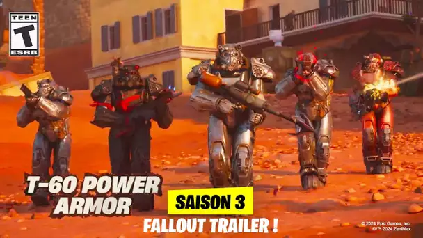 FORTNITE x FALLOUT TRAILER ! (FORTNITE SAISON 3 CHAPITRE 5)