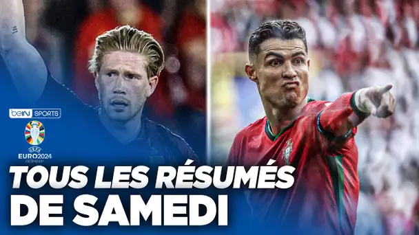 TOUS les résumés de samedi à l'EURO 2024 !