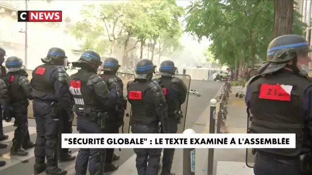 Sécurité globale : le texte examiné à l'Assemblée nationale