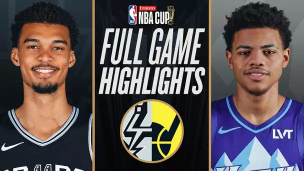 SPURS at JAZZ | EMIRATES NBA CUP 🏆 | FULL GAME HIGHLIGHTS | November 26, 2024