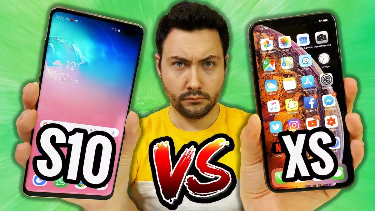 Galaxy S10 VS iPhone XS : le Gros Comparatif ! - Allo Trends