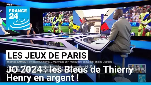 JO 2024 : les Bleus de Thierry Henry en argent ! • FRANCE 24