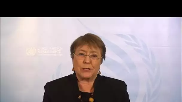 Des États "utilisent" la pandémie pour "menacer la société civile", met en garde Michelle Bachelet