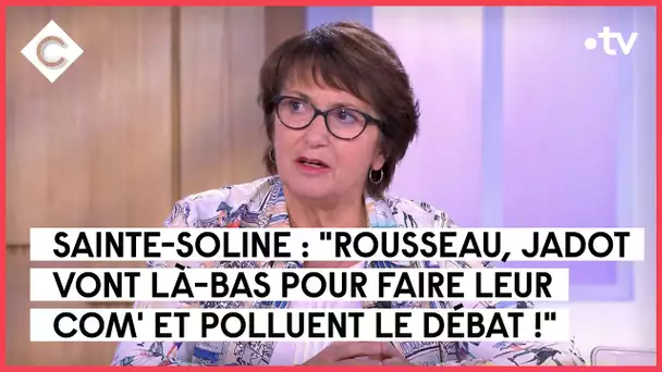 Sainte-Soline : Le risque d’une nouvelle ZAD ? - Christiane Lambert - C à Vous - 03/11/2022