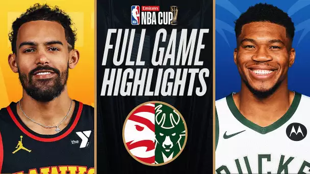 HAWKS at BUCKS | EMIRATES NBA CUP 🏆 | FULL GAME HIGHLIGHTS | December 14, 2024