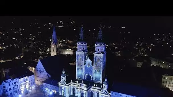 Water Light Festival : océan de lumières dans les Alpes italiennes