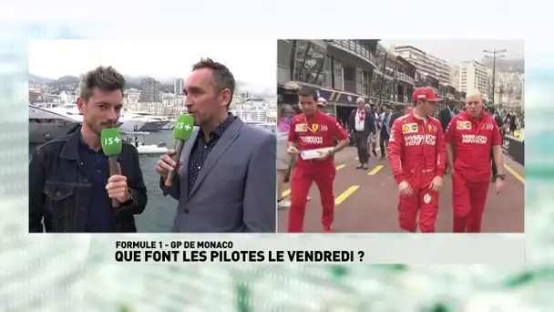 Que font les pilotes de F1 le vendredi à Monaco ?