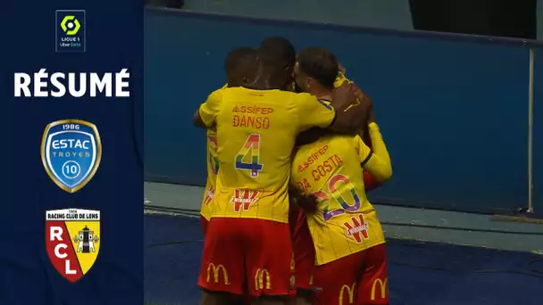 ESTAC TROYES - RC LENS (1 - 3) - Résumé - (ESTAC - RCL) / 2021/2022