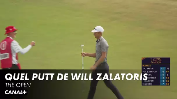 Will Zalatoris rentre un putt dingue - The Open 2e tour