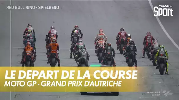 Le départ de la course - GP d'Autriche MotoGP