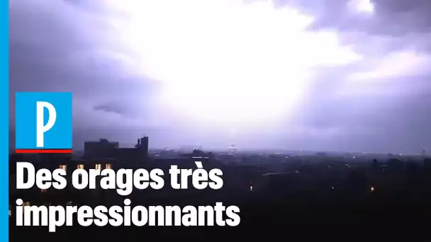 «C’est une sacrée mousson»  : les images des violents orages à Paris et dans l’Île-de-Fran