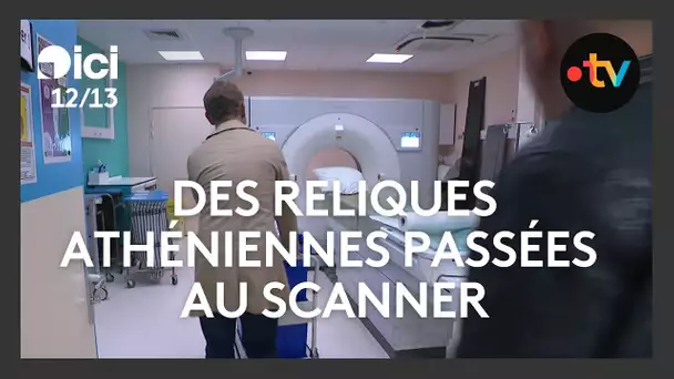 Insolite : des reliques athéniennes passées au scanner du CHU de Lille