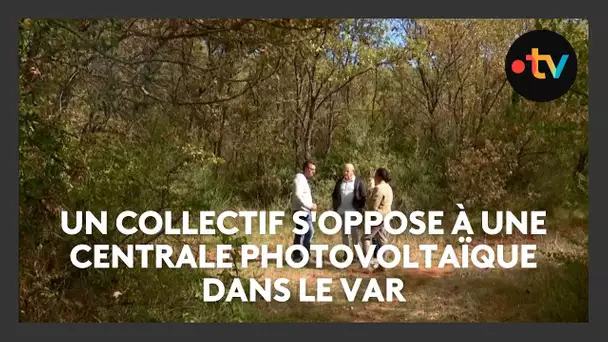 Un collectif s'oppose à une centrale photovoltaïque dans le Var