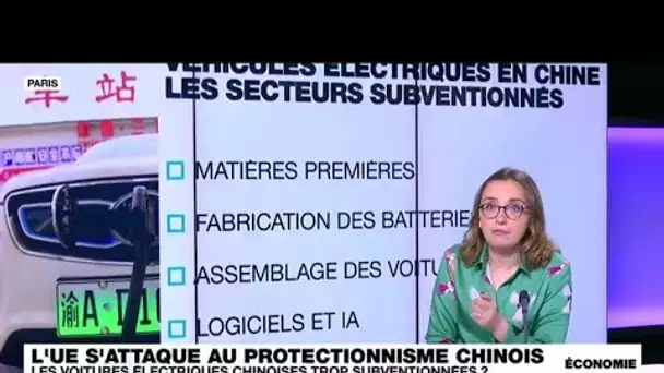 Concurrence : Les véhicules électriques chinois visés par une enquête de Bruxelles • FRANCE 24