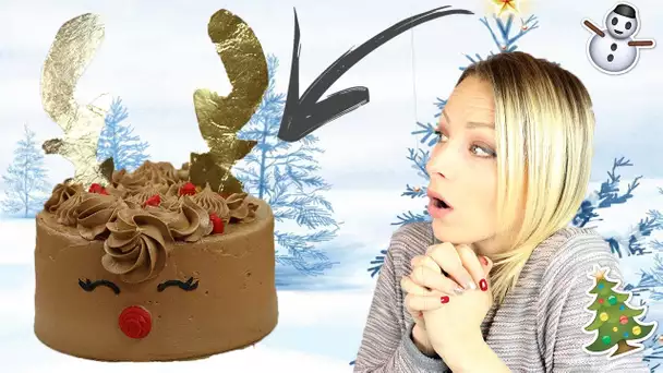 ♡• RECETTE LAYER CAKE RENNE DE NOËL | AU CHOCOLAT !! •♡