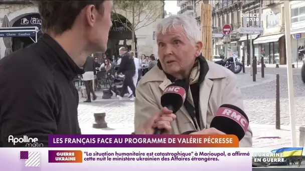 Nos reporters ont fait réagir les habitants au programme de Pécresse