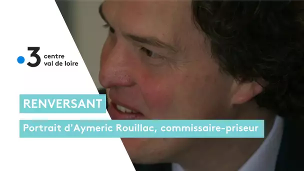 Portrait d'Aymeric Rouillac, commissaire-priseur dans le Loir-et-Cher