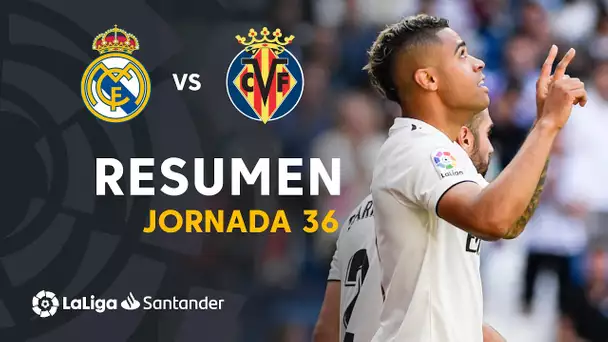 Resumen de Real Madrid vs Villarreal CF (3-2)