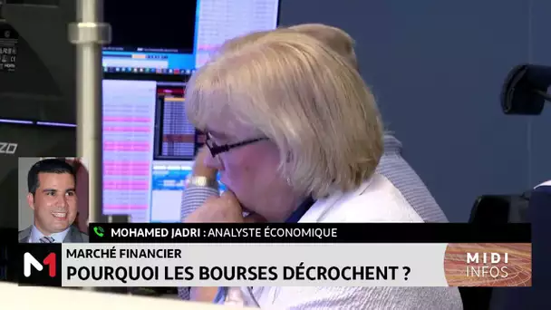 Marché Financier : Après Wall Street, les bourses asiatiques chutent, le point avec Mohamed Jadri