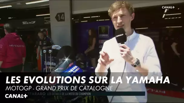 Les évolutions sur la Yamaha - Grand Prix de Catalogne - Moto GP