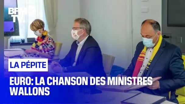 Euro: la chanson des ministres wallons