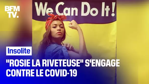 La femme qui a inspiré le personnage de "Rosie la riveteuse" s'engage contre le Covid-19