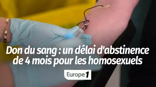 Don du sang : le délai d’abstinence pour les homosexuels abaisser à quatre mois