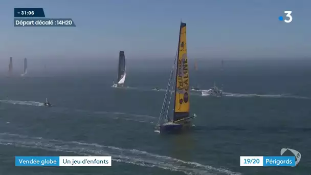 Prigonrieux : les élèves de l'école participent à la course du Vendée Globe